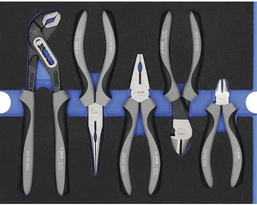 Set clești WGB 268x38x342mm, inserție pentru sertare, 5 piese buc