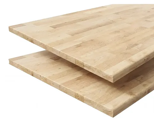 Blat masă lemn încleiat fag calitatea B/C 2400x600x27 mm buc