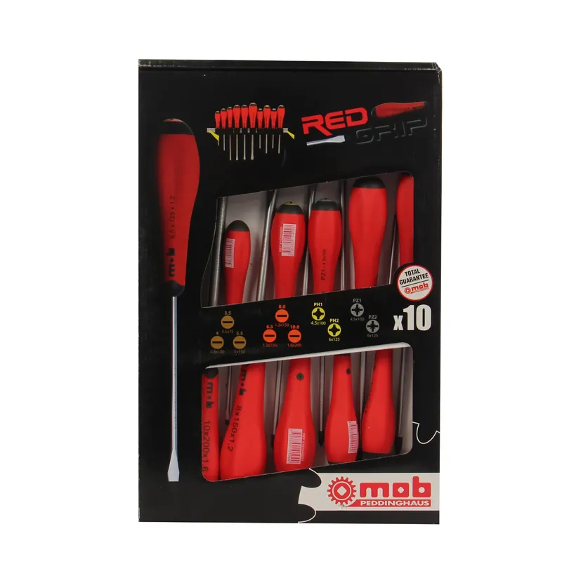 Set 10 surubelnite + suport PVC, Mob 9128010001 set