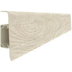 Plinta PVC 604 esquero platan bianco 2.5ml Vox