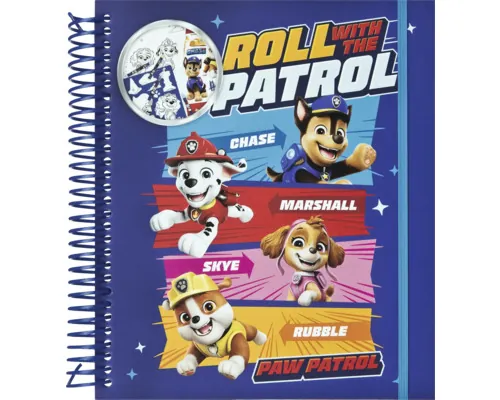 Set de colorat cu șabloane Paw Patrol, 49 piese buc