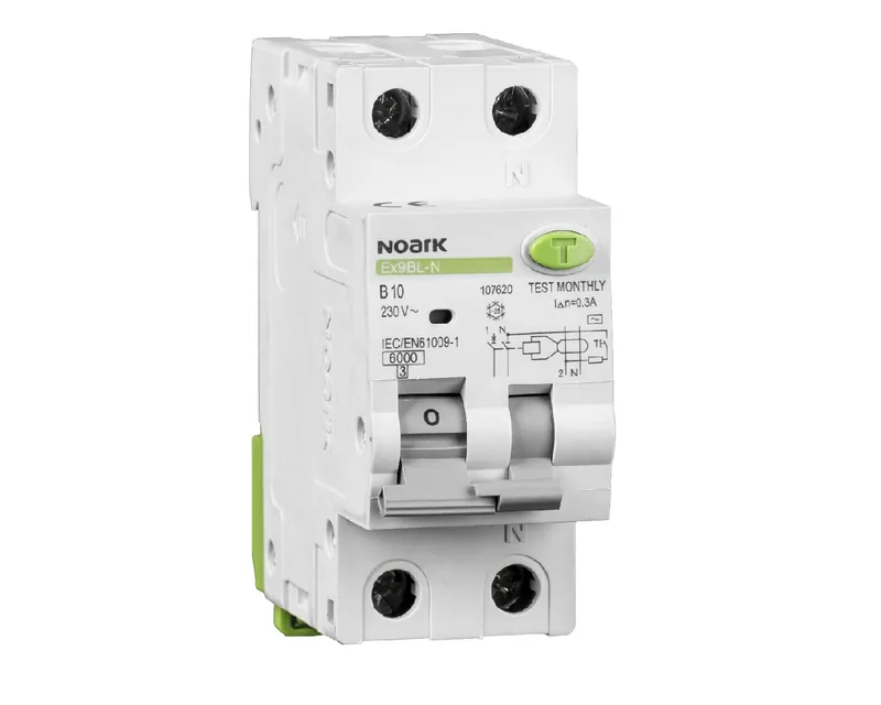 INTRERUPATOR AUTOMAT DIFERENTIAL RCBO 1P+N 32A|6KA|B|30MA NOARK 107625
