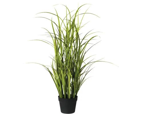 Plantă artificială Iarbă în ghiveci H 97 cm verde buc