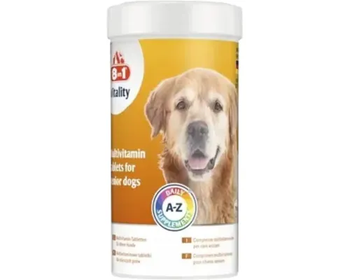 Supliment pentru câini 8în1 Vitality Multivitamin Senior 70 tablete buc