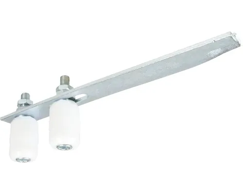 Suport cu 2 role de ghidaj IBFM 567 350x40 mm, reglabil, pentru poartă culisantă buc