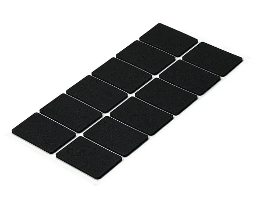 Amortizor anti-alunecare pentru mobilă Hettich 35x55x2mm, negru, pachet 12 bucăți, autoadezive pac