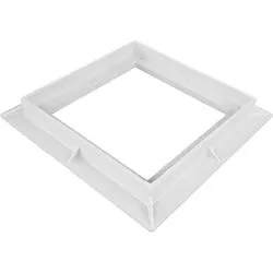 Cadru PP basic gri pentru camin patrat 400x400 78472I-G Standart Park