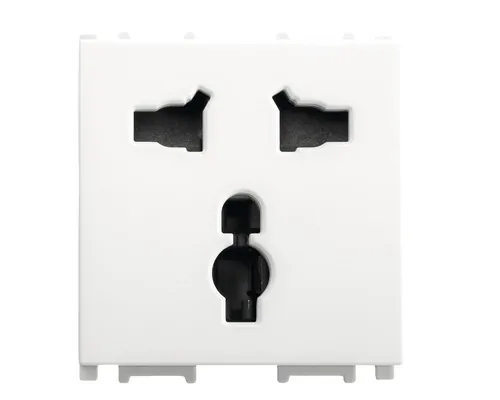 Priză multistandard Panasonic Thea Optima 2 module, alb buc
