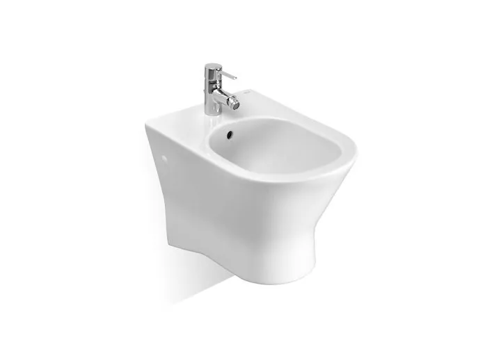 Bideu suspendat, Roca, Nexo, alb, 36x52.5x34cm