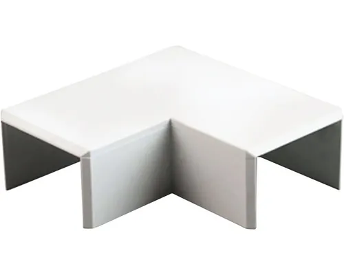 Colțar în plan canal cablu Dietzel 40x25 mm, culoare albă buc