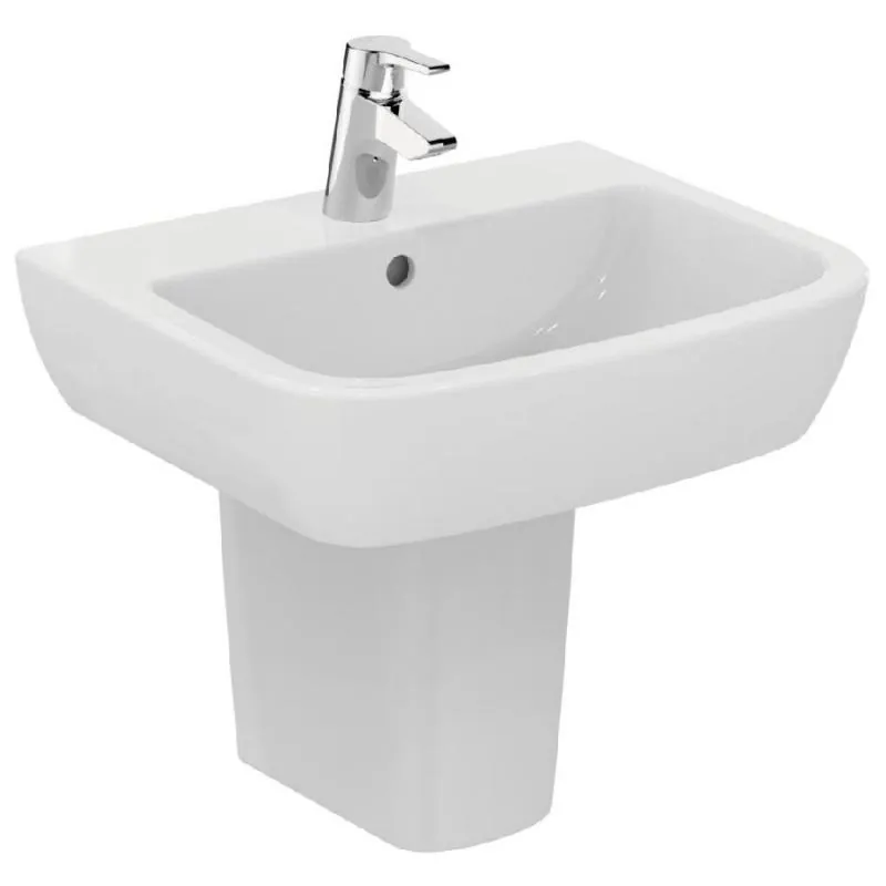 Lavoar baie, Ideal Standard, Tempo, ceramica, alb, 55x45x18.5cm
