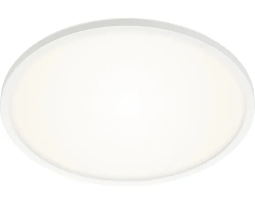 Plafonieră cu LED integrat Briloner Slim 22W 2700 lumeni, lumină RGBW, cu telecomandă, albă buc