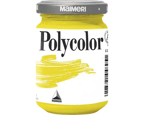 Culoare vinilică Polycolor 113 Permanent Yellow Medium 140 ml buc