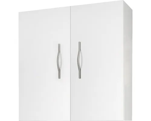 Dulap baie suspendat 62,7x71 cm MDF alb Savini Simona 2 uși buc