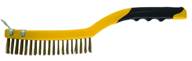 Perie sarma maner bi-material cu razuitor 3x19 alama TMP