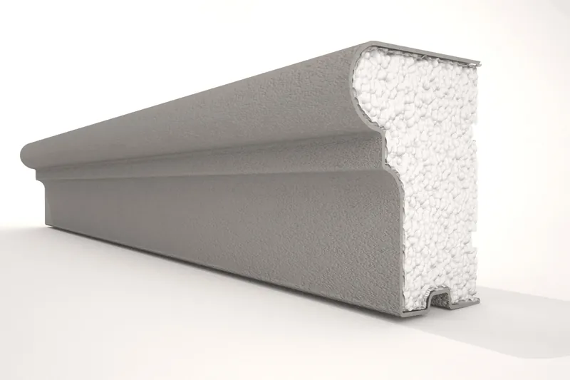 Solbanc / pervaz din polistiren expandat REFA14, exterior, 2000 x 60 x 80 mm buc