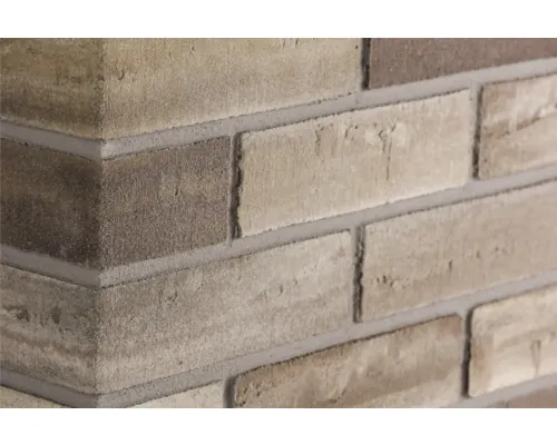 Cărămidă flexibilă de colț Elabrick Limburg maro 24x7,1 cm pac