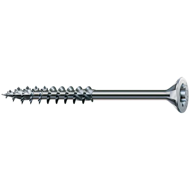 Surub pentru lemn, autofiletant, din otel, cu cap inecat, Spax, amprenta T-STAR plus, 8 x 380 mm buc