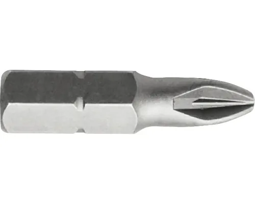 Biți șurubelniță cruce Mob 1/4 PZ2 25mm, pachet 10 bucăți
