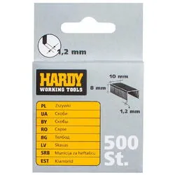 Capse 10x10x1.2mm 500b 2241-650010 Hardex