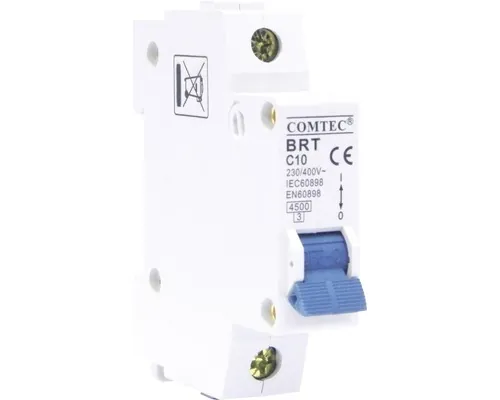 Disjunctor electric modular Comtec 1P 25A 4,5kA, curbă C buc