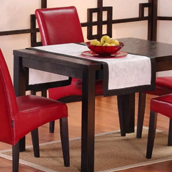 Masa bucatarie / dining fixa Torino, patrata, 4 persoane, negru, 90 x 90 x 78 cm, 1C buc