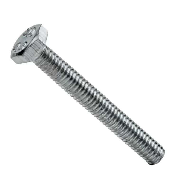 Surub cu cap hexagonal, metric, otel zincat, 10 x 45 mm, 10 buc