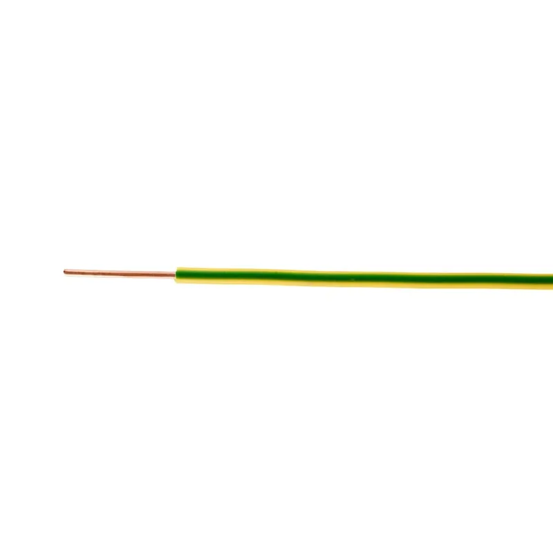 Conductor electric FY / H07V-U 2.5 mmp verde - galben, cupru m