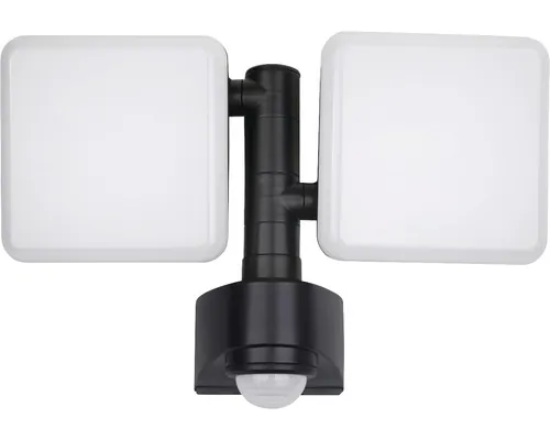 Aplică LED exterior Top Light Lucca 2x10W 1800 lumeni, senzor de mișcare, IP54 buc