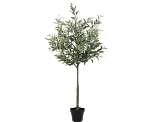 Copac artificial măslin Lafiora în ghiveci H 120 cm verde buc