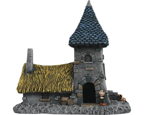 Decorațiune acvariu Orbit Ștrumfi Casa lui Gargamel ca. 17x9x17 cm buc