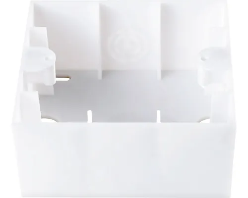 Doză suport aparataje Panasonic Arkedia Slim 1 post, montaj aplicat, alb buc