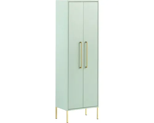 Dulap baie înalt pe sol 46,2x154,7 cm PAL verde mentă Sarah 450 buc