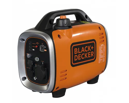Generator curent pe benzină Black + Decker BXGNi900E 900W, monofazic, cu invertor/inverter buc