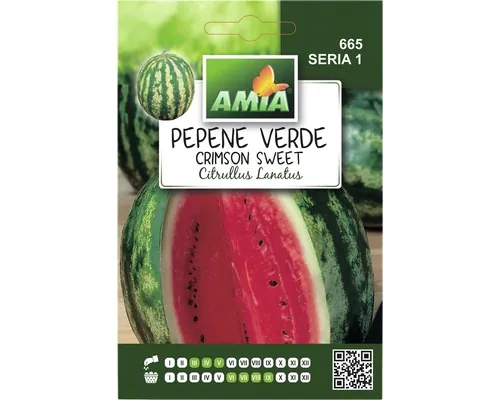 Semințe de pepene verde Crimson Sweet Amia Citrullus Lanatus buc