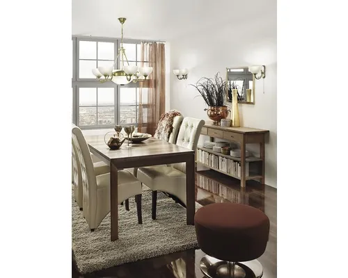 Aplică perete interior Eglo Savoy E14 max. 1x40W, cu întrerupător, bronz/alb satinat buc