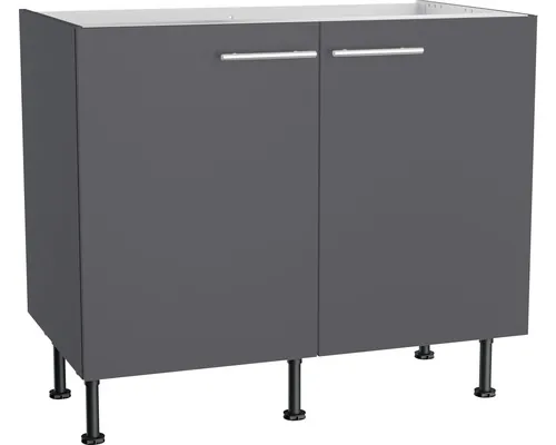 Mască chiuvetă bucătărie Optifit Ingvar420, 100 cm, antracit buc