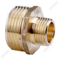Niplu bronz ferro 1/2*3/8 N11Z