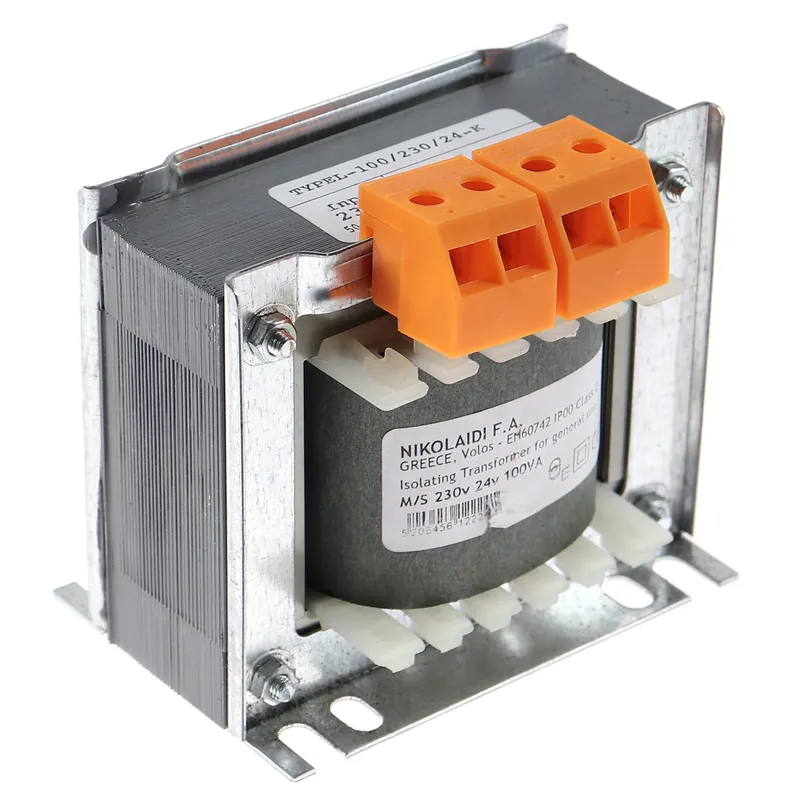 Transformator de tensiune 230 / 24V NikoIaidi 100VA buc