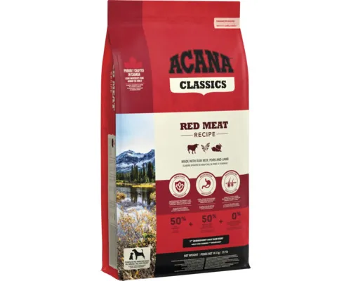 Hrană uscată pentru câini ACANA Classics Red Meat cu porc și vită fără gluten 14,5 kg buc