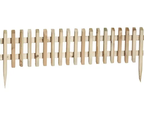 Gărduleț lemn 115x28/45 cm impregnat în autoclavă buc