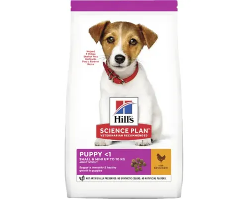 Hrană uscată pentru câini Hill's SP Canine Puppy Small & Mini cu pui 6 kg buc