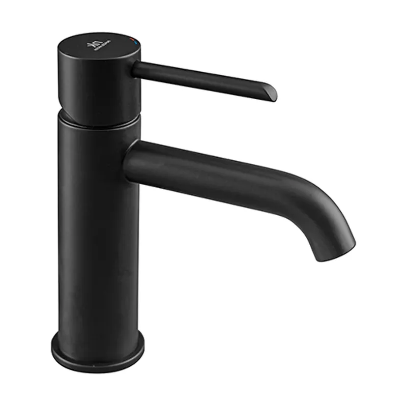 BATERIE LAVOAR FARA VENTIL, PORCELANOSA GRUPO, ROUND, NEGRU MAT