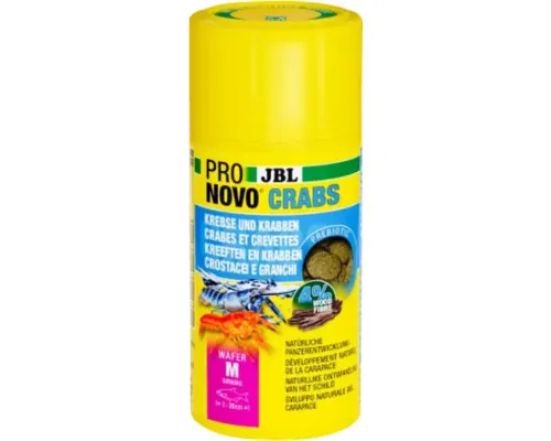 Hrană pentru crabi acvariu JBL ProNovo Crabs Wafer M 100 ml buc