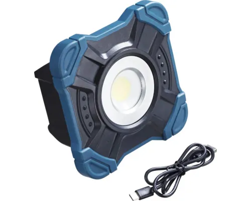 Lampă de lucru reîncărcabilă Lumak Pro 10W 1000 lumeni, cu acumulator Li-Ion USB C 2200mAh buc