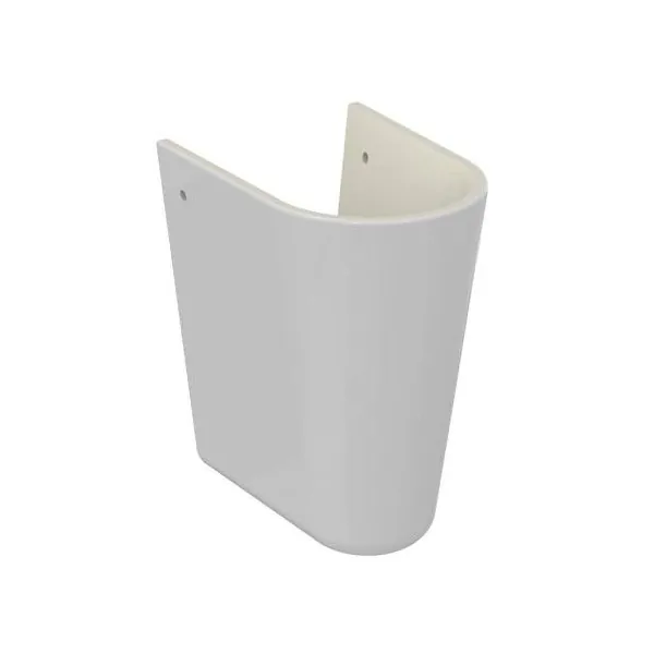 Semipicior ceramic pentru lavoar, Ideal Standard, Ecco Plus/Playa, set fixare inclus