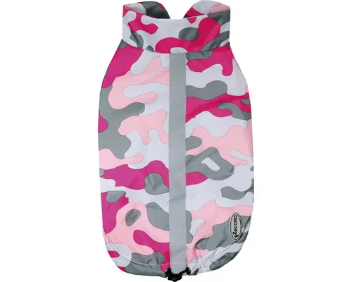 Pelerină câini Pollock 3XL 60 cm camuflaj roz buc