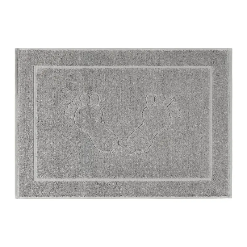 Prosop de baie pentru picioare, bumbac, Acasa,700 g, 50x70 cm, gri g
