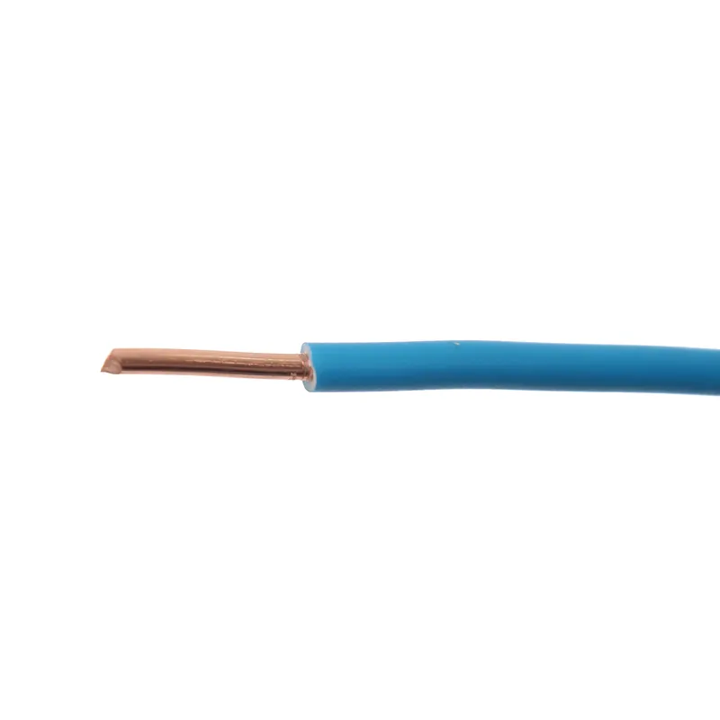 Rola conductor electric FY / H07V-U 1.5 mmp albastru 50 m, cupru rolă
