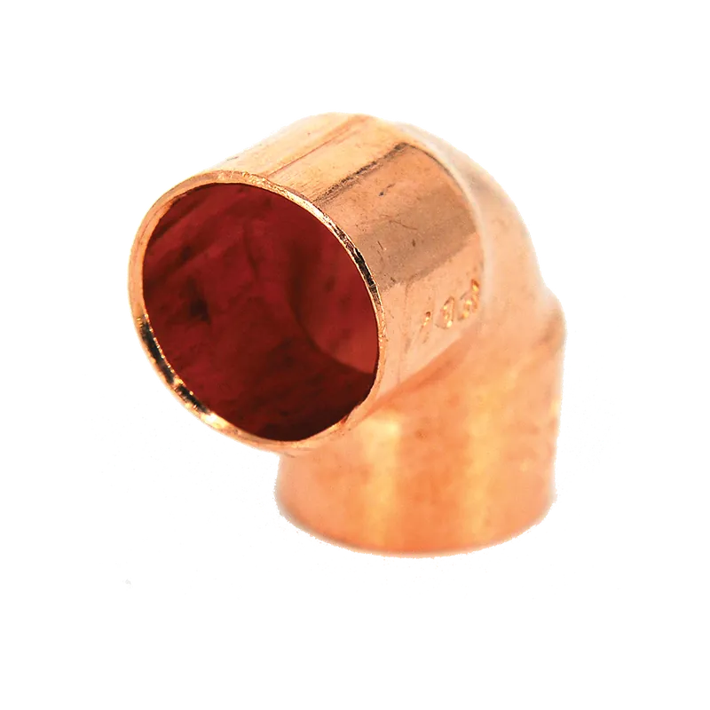 Cot cupru, F-F, 15 mm, 90 grade